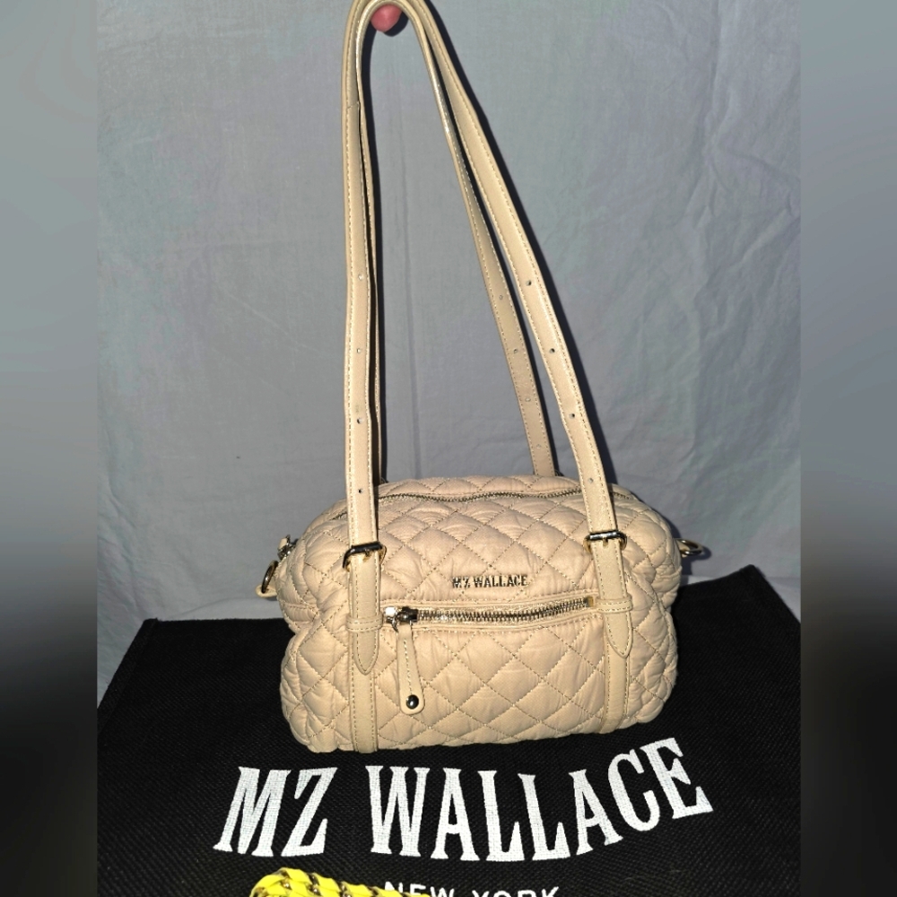 MZ Wallace Small Crosby In Buff Rec